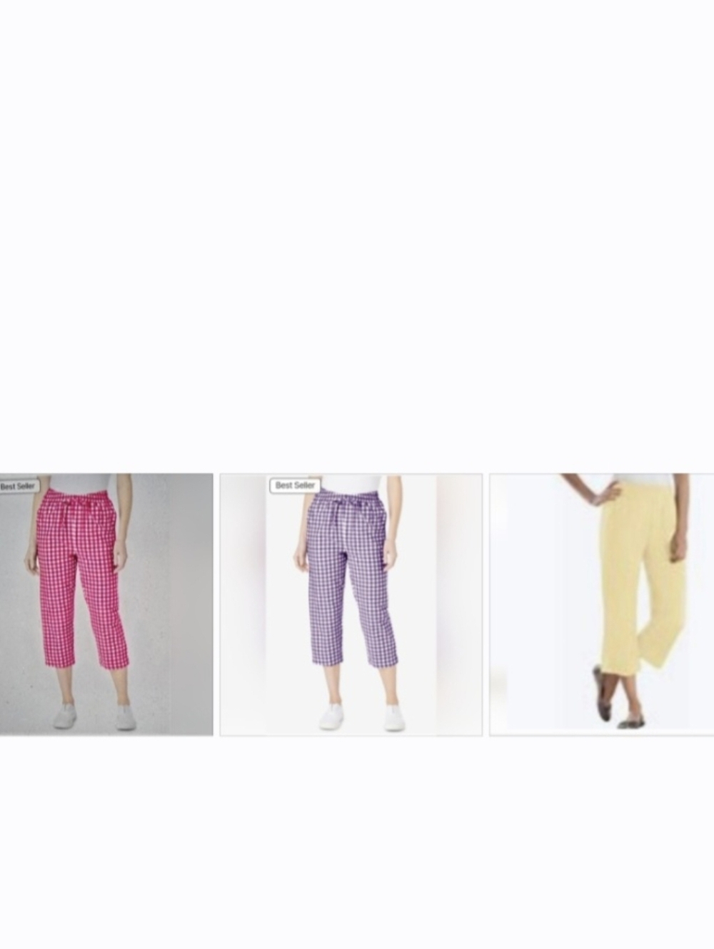 #20W Women Within 3pc  Capri Pants